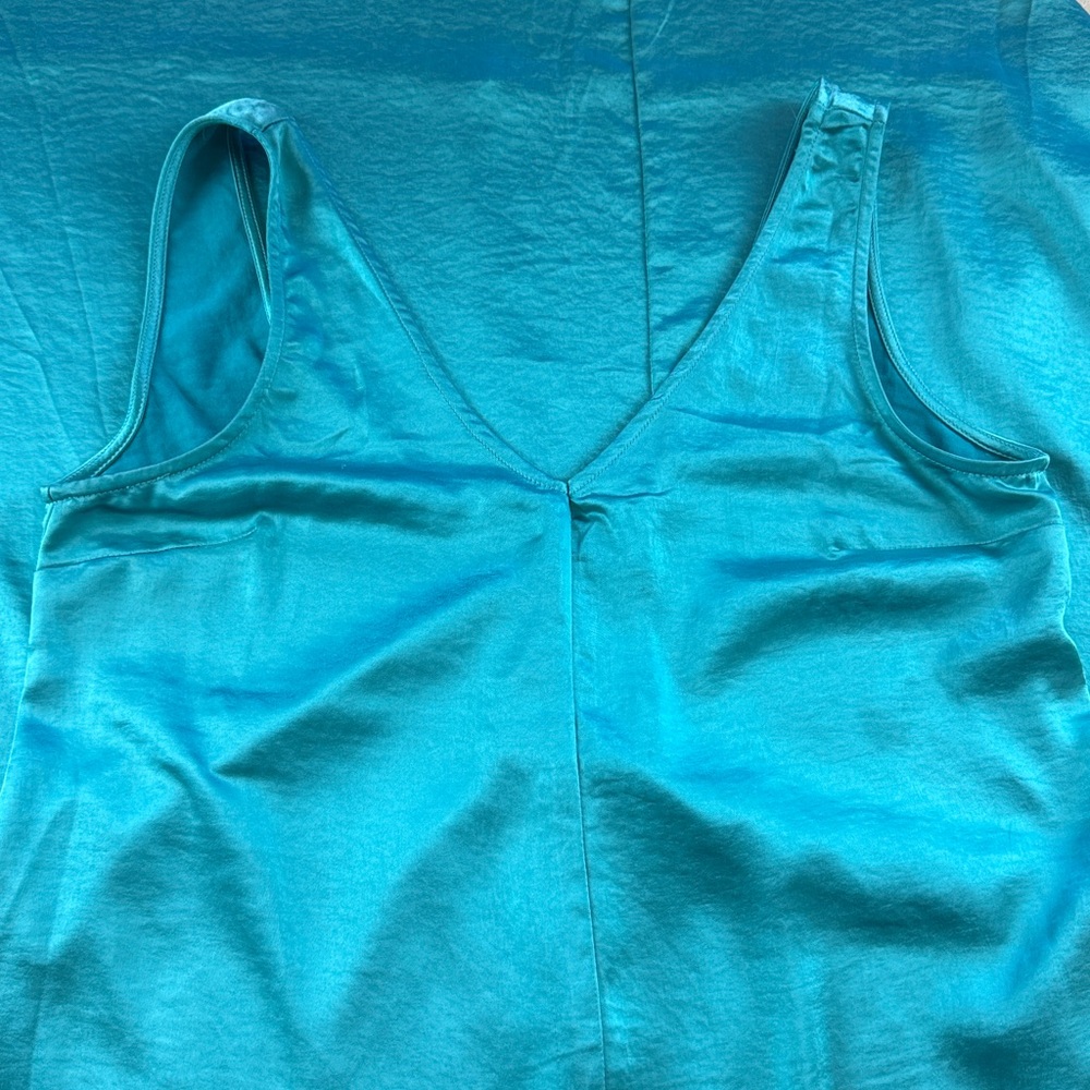 If By Sea Malibu Barbie Maxi blue Dress women’s size large - Picture 10 of 14